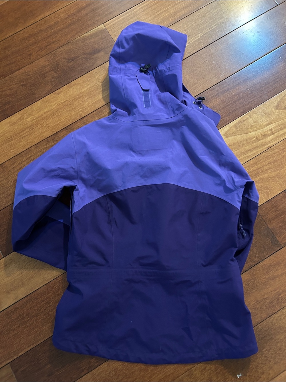 Marmot Hooded Gortex Purple Waterproof Rain Jacket - Picture 4 of 4